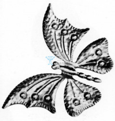 Бабочка большая  арт.19-1102